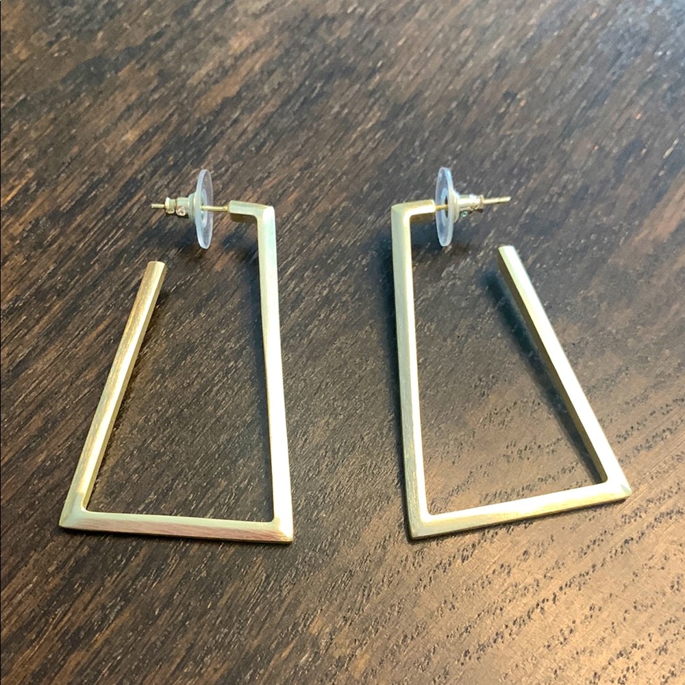 Kendra Scott gold earrings